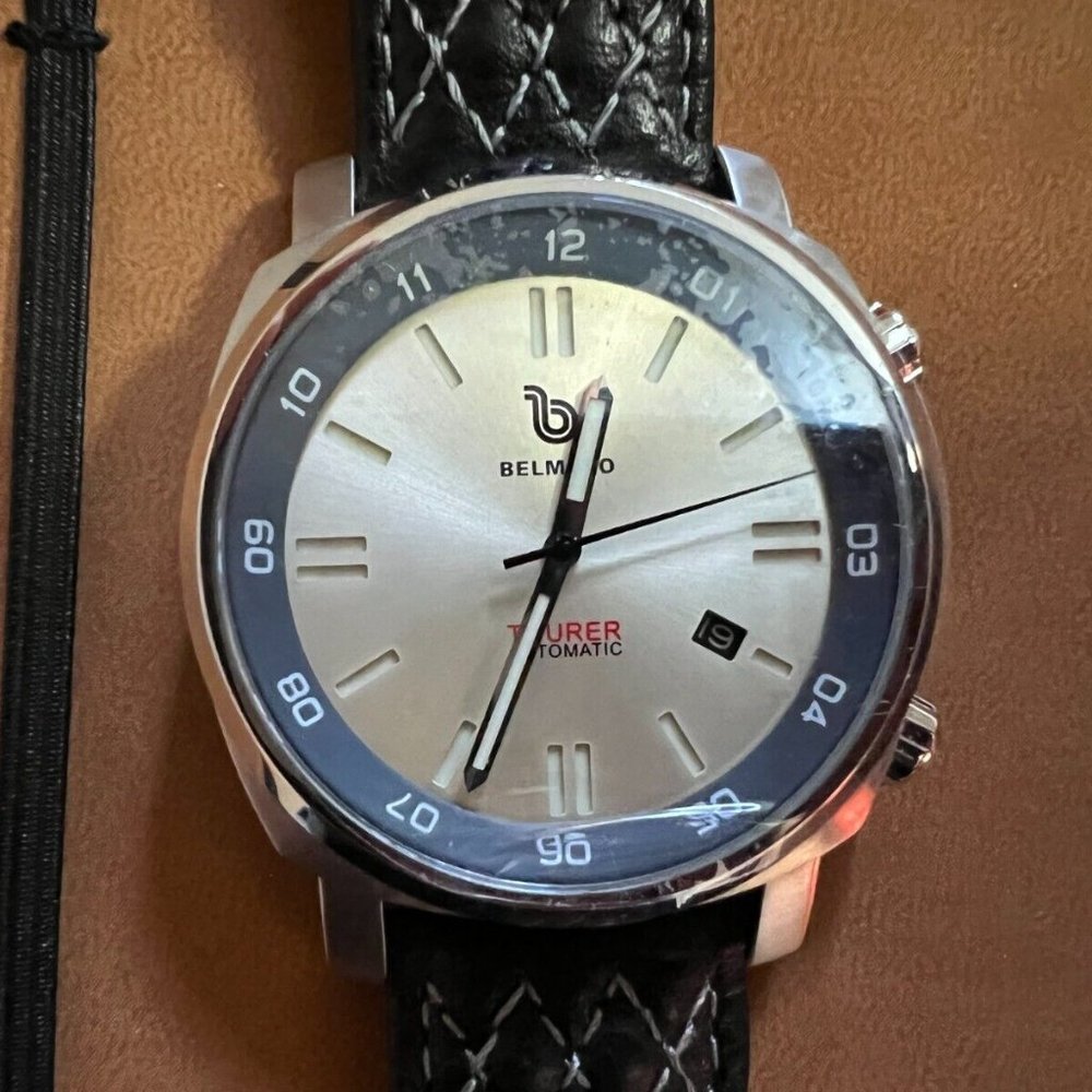 Belmoto Tourer Gold & Blue Men's Watch